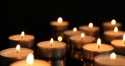 candle burning