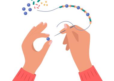Summer Stars Bracelet Making