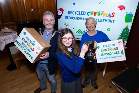 Recycled Christmas Decoration Competition 2024