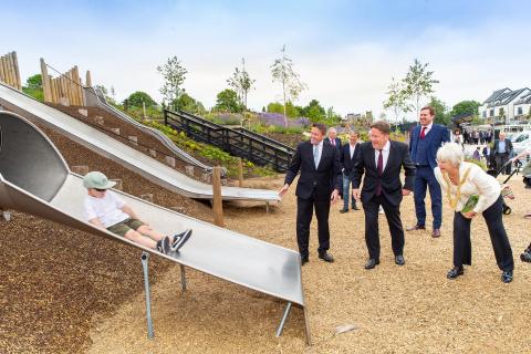 Opening of Cherrywood Parks