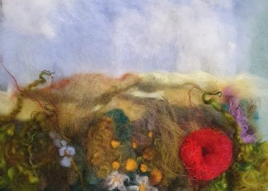 Summer Meadow Felted
