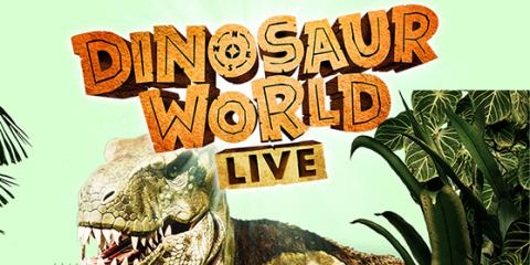 Dinosaur World Live poster