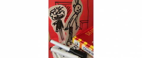 Diary of a Wimpy Kid Craft Workshop