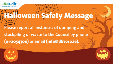 Halloween safety message