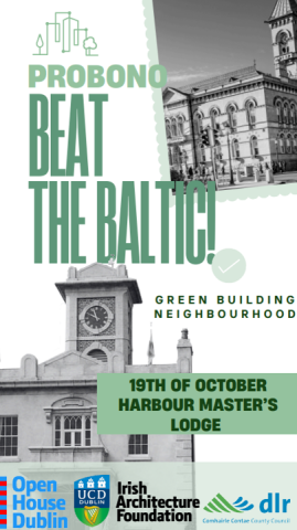 Green building neighbourhood flyer