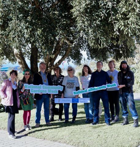 Community Gardens group photo