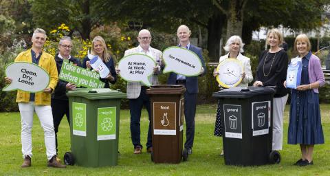 Take a minute before you bin it campaign launch