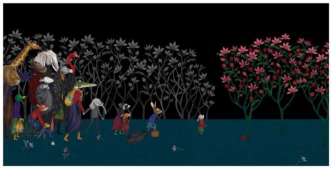 Migrants: An exhibition of work by artist Issa Watanabe