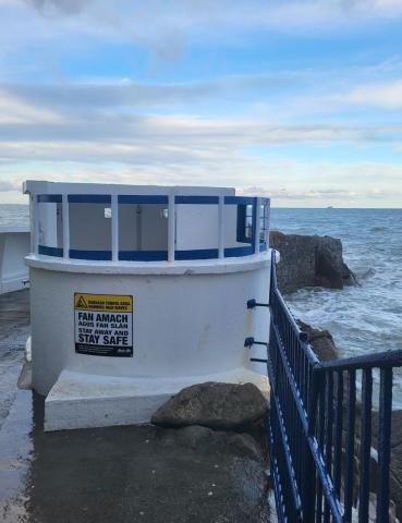 New Shower Facility at Forty Foot, Sandycove.