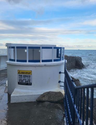 New Shower Facility at Forty Foot, Sandycove.  