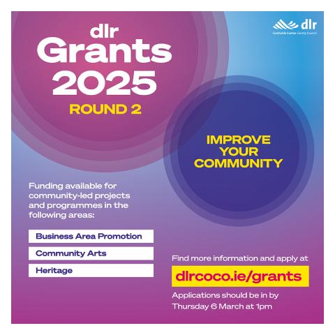 dlr Grants Round 2, 2025