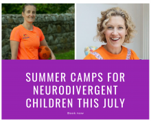 Summer camps for neuro divergent children this July