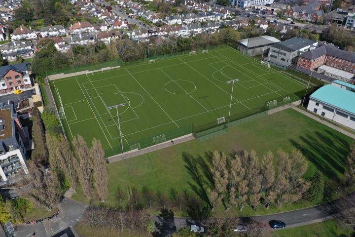 Oatlands College Pitch Oatlands College all weather pitch