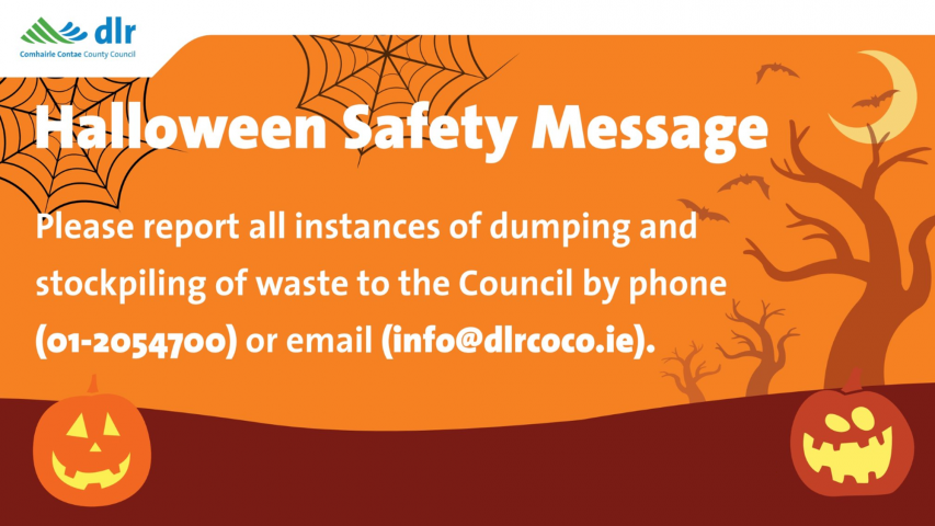 Halloween Halloween safety message